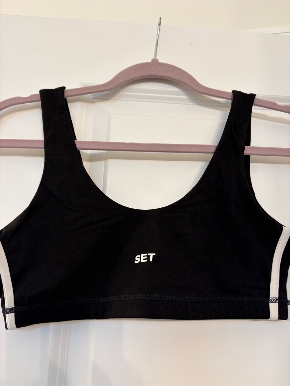 Set Active Women's Black Sports Bralette